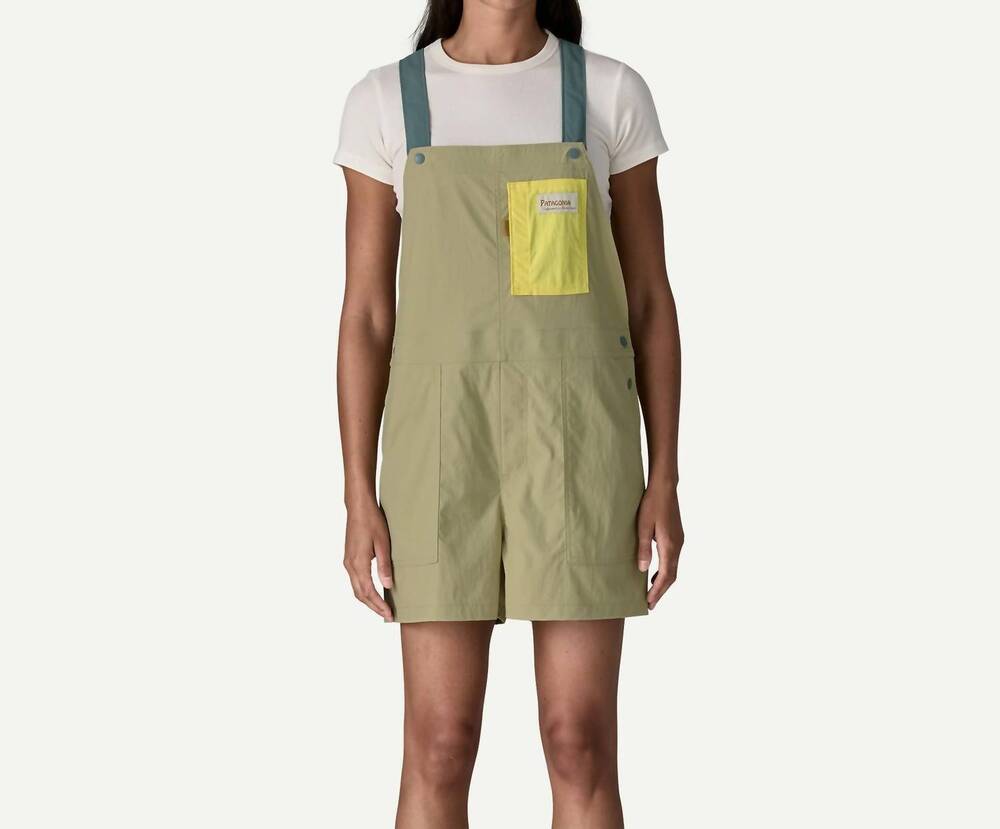 NEW PATAGONIA outdoor everyday overalls in weathers stone